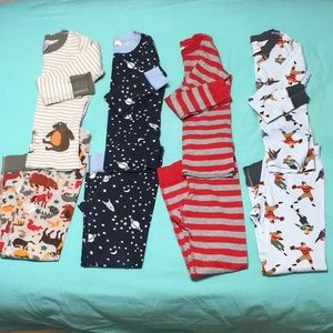 Hanna Andersson boys long john pajamas.